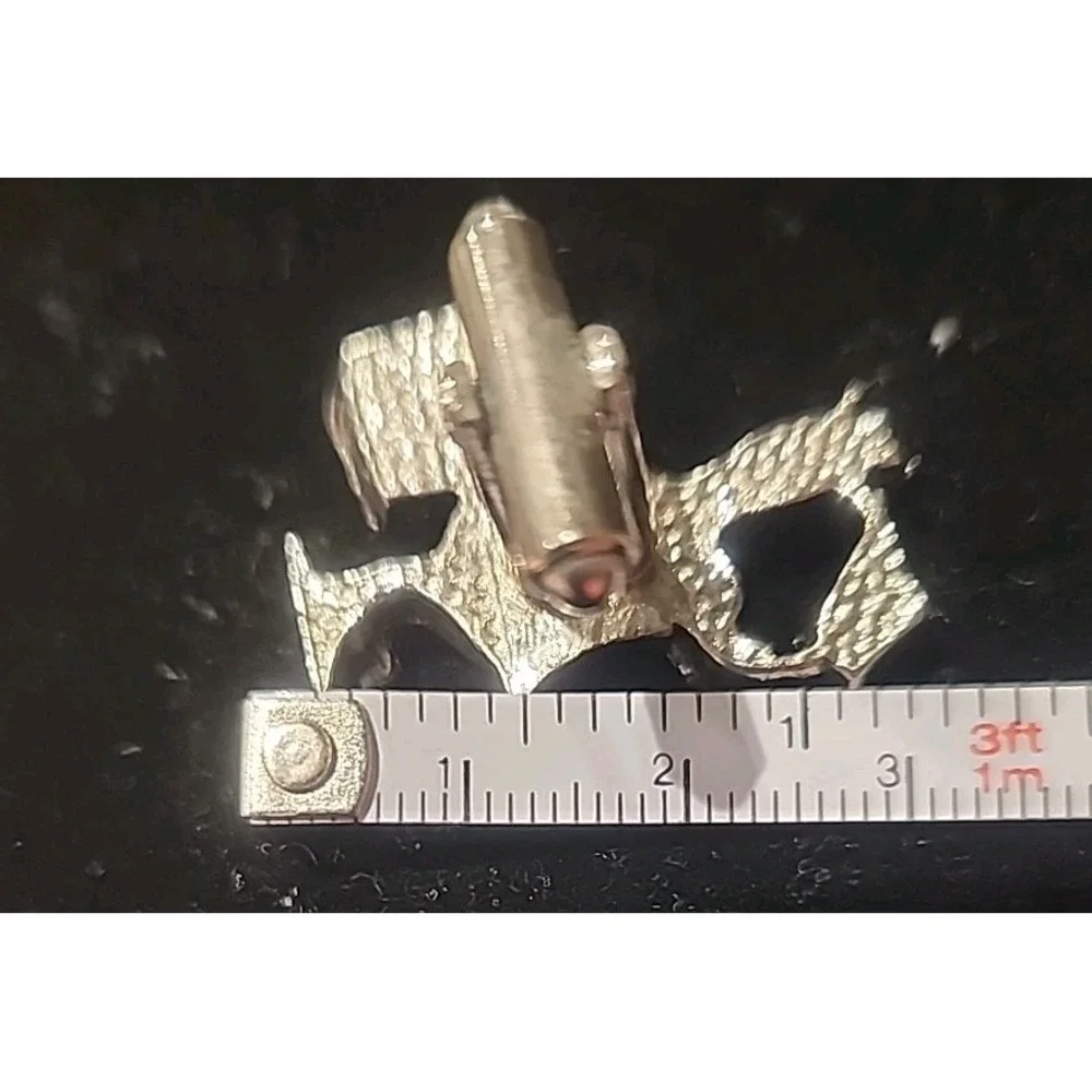 Traveling Salesman ‎ Vintage Cufflinks By Eriksen & Co Jewelry Silvertone Rare